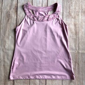 Tail Women's Pink Racerback Golf Tennis Shirt Size M